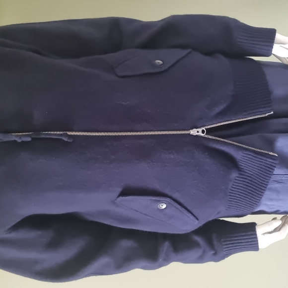 BOGGI Milano Woolen Hooded Jacket Size Small - Picture 3 of 12